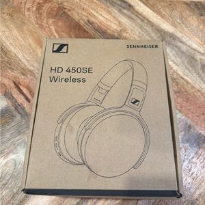 Sennheiser HD 450SE Wireless Headphones in Tan Box